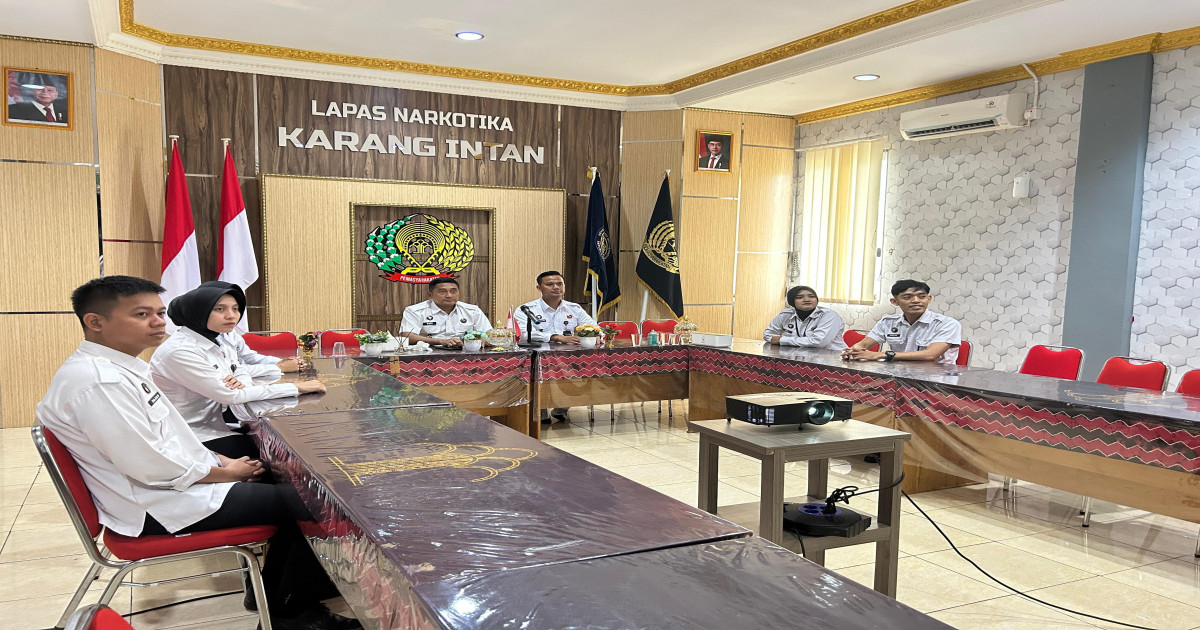 Dukung Peradilan Modern, Lapas Narkotika Karang Intan Antusias Ikuti Sosialisasi PERMA Digital