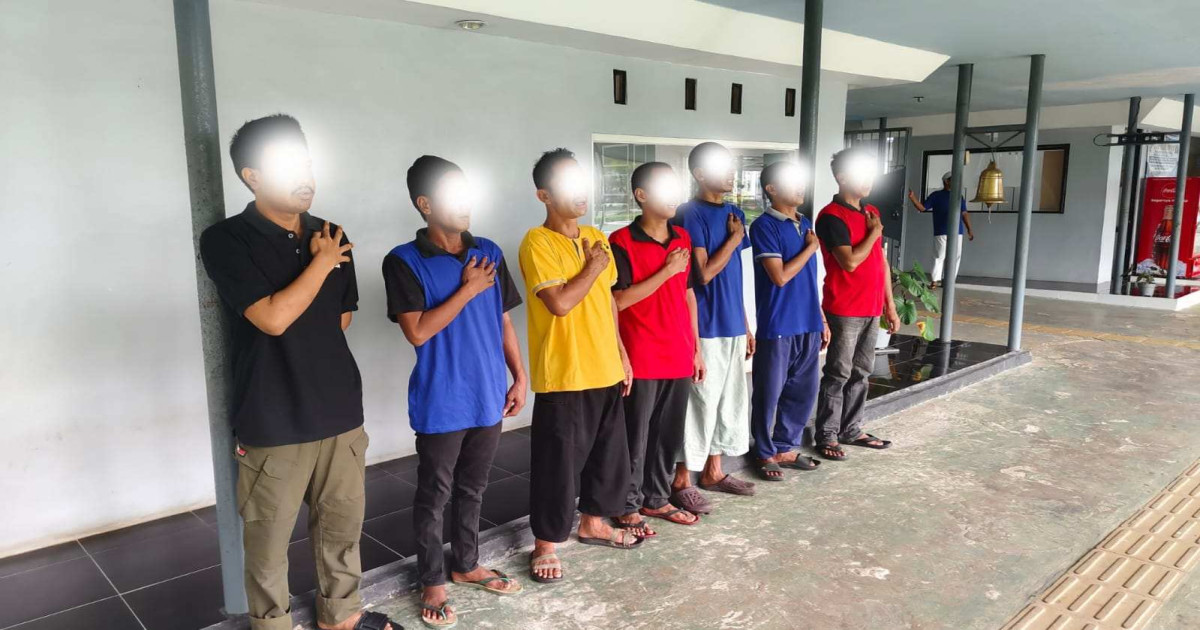Lapas Narkotika Karang Intan Kumandangkan Indonesia Raya: Teguhkan Nasionalisme Warga Binaan Setiap Hari