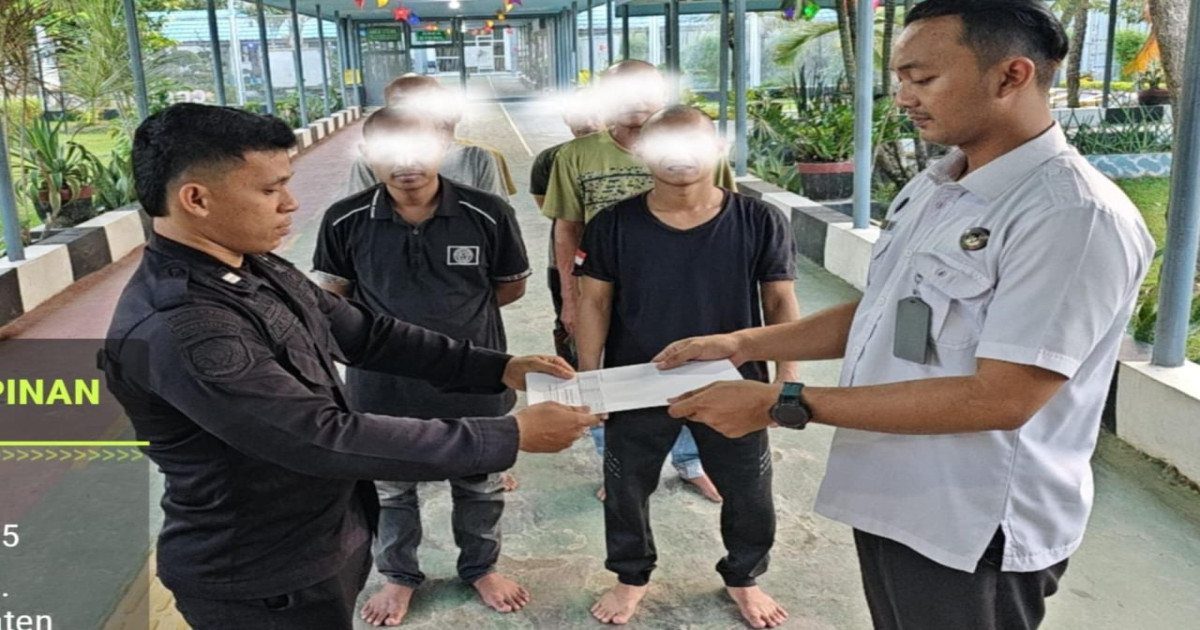Lapas Narkotika Karang Intan Jalankan Proses Penerimaan WBP Baru Secara Sistematis dan Humanis