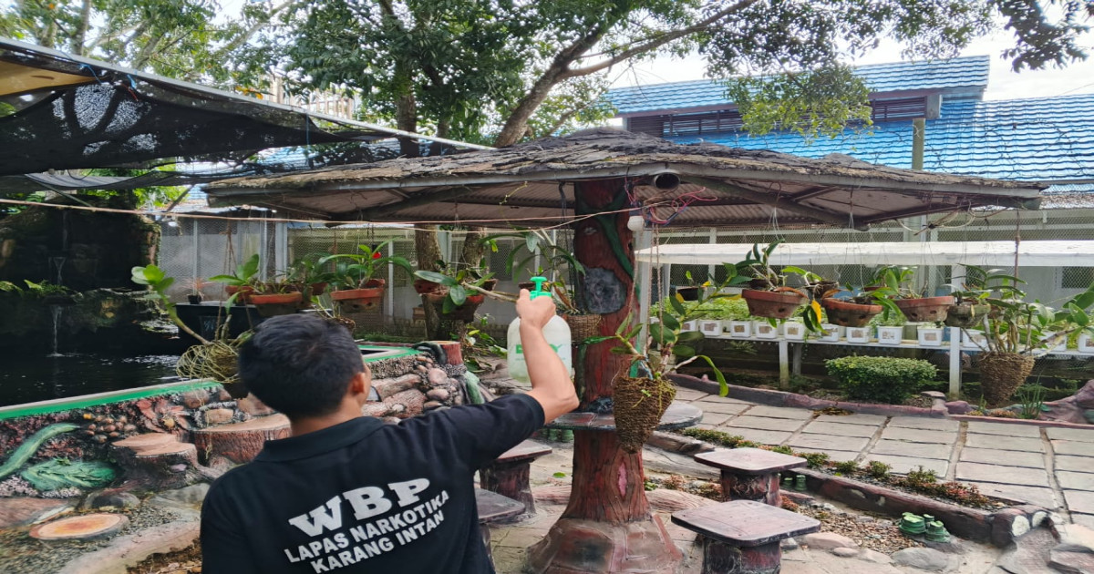Warga Binaan Lapas Karang Intan Kembangkan Keterampilan lewat Budidaya Anggrek yang Edukatif dan Estetis