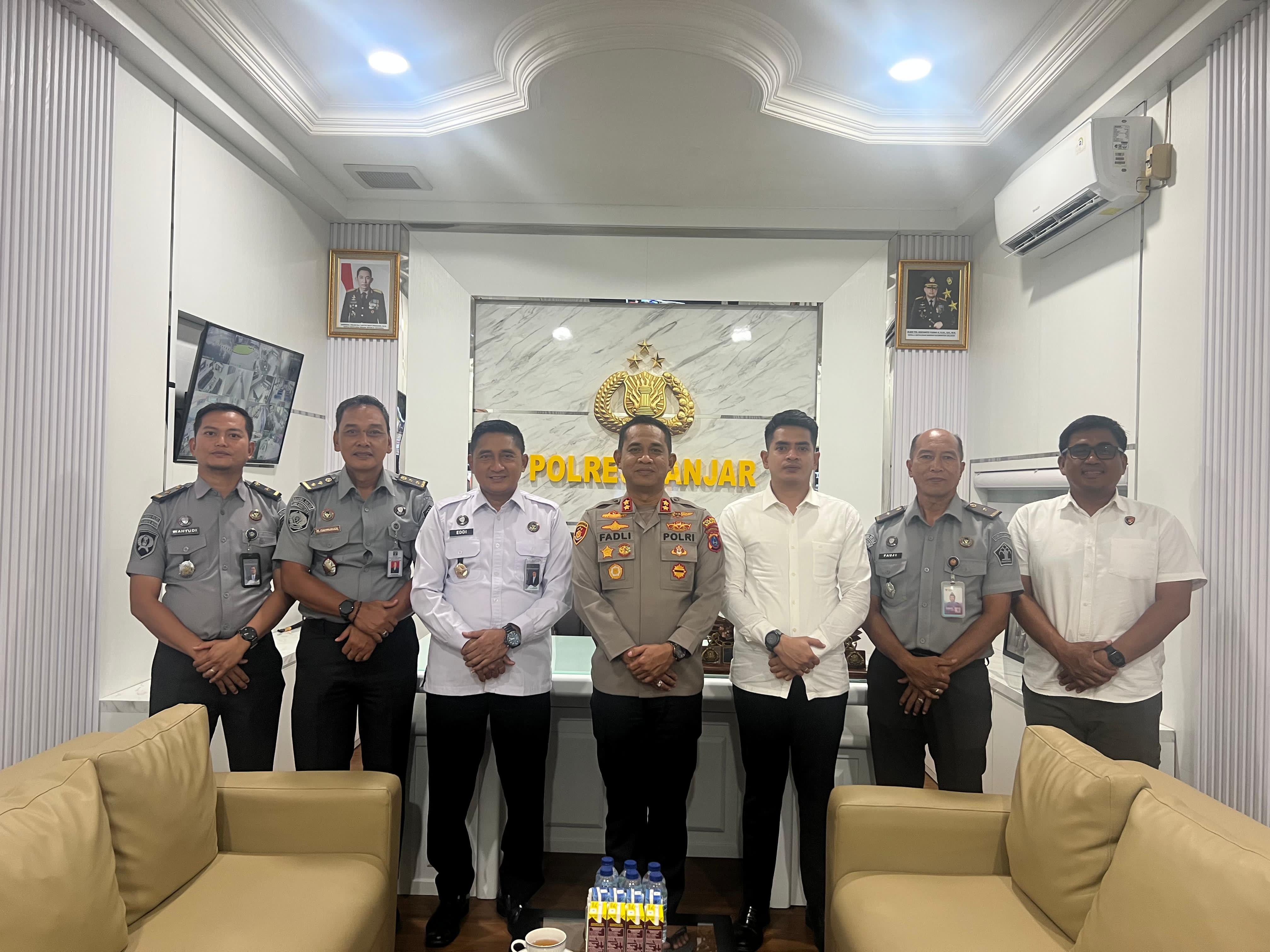 Lapas Narkotika Karang Intan Perkuat Sinergi dengan Polres Banjar Jelang Deklarasi Zero Halinar