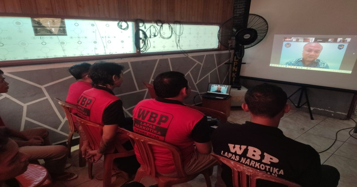 Menguatkan Iman di Balik Jeruji: WBP Nasrani Lapas Narkotika Karang Intan Rayakan Kenaikan Kristus