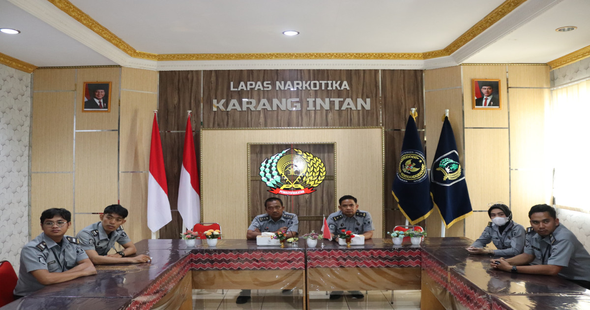 Hadiri Rapat Virtual Bersama Biro Keuangan, Lapas Narkotika Karang Intan Dukung Penuh Percepatan Likuidasi Satker