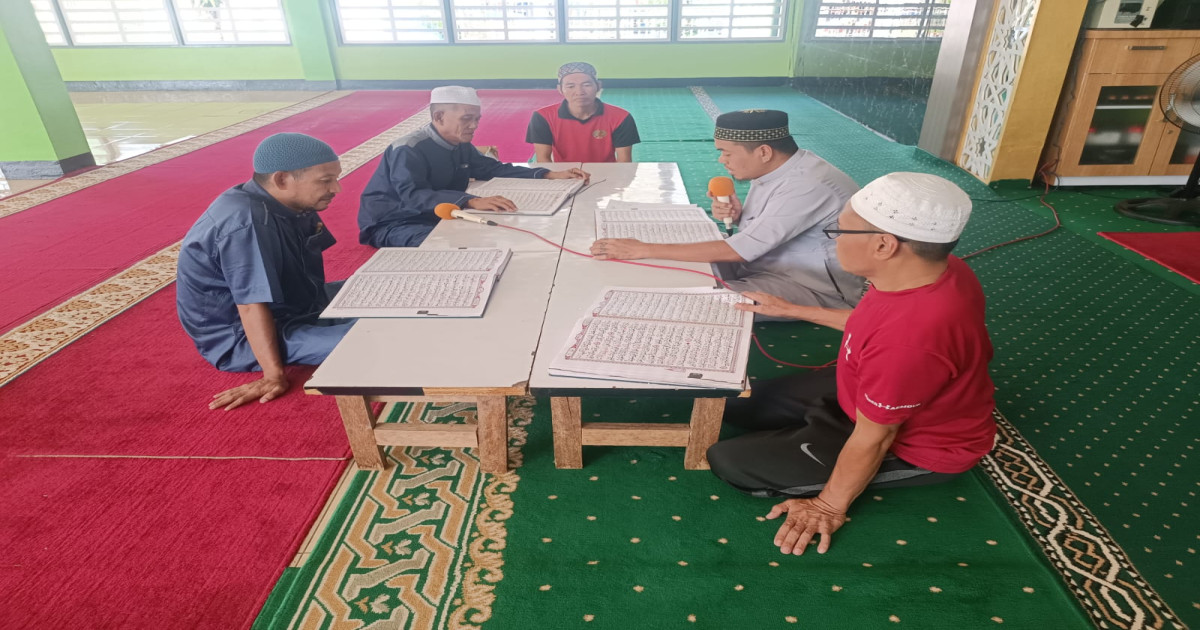 WBP Lapas Karang Intan Antusias Membaca Al-Qur'an: Bekal Spiritual untuk Perubahan Diri